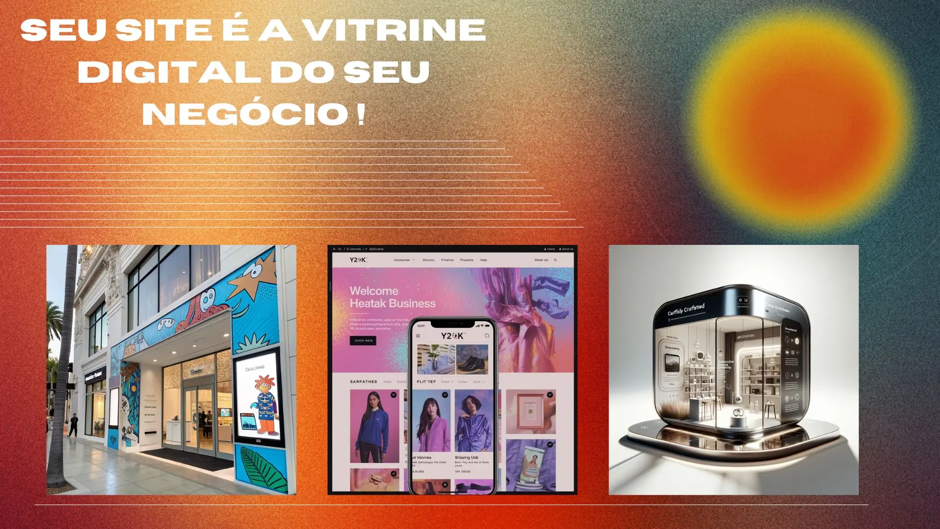 Gráficos e análises em um laptop