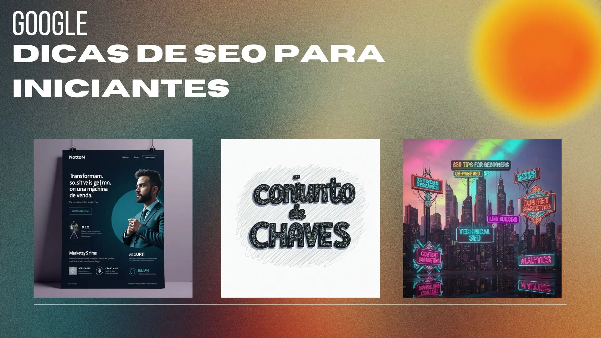 Uma pessoa otimizando um site para SEO em um quadro branco