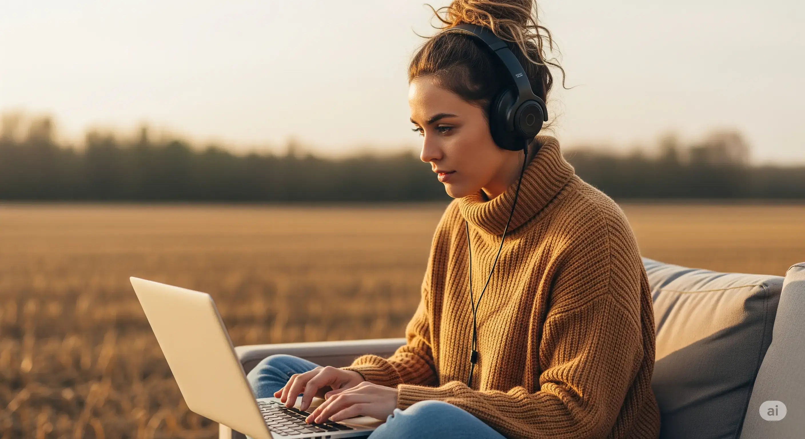 outra mulher sentada